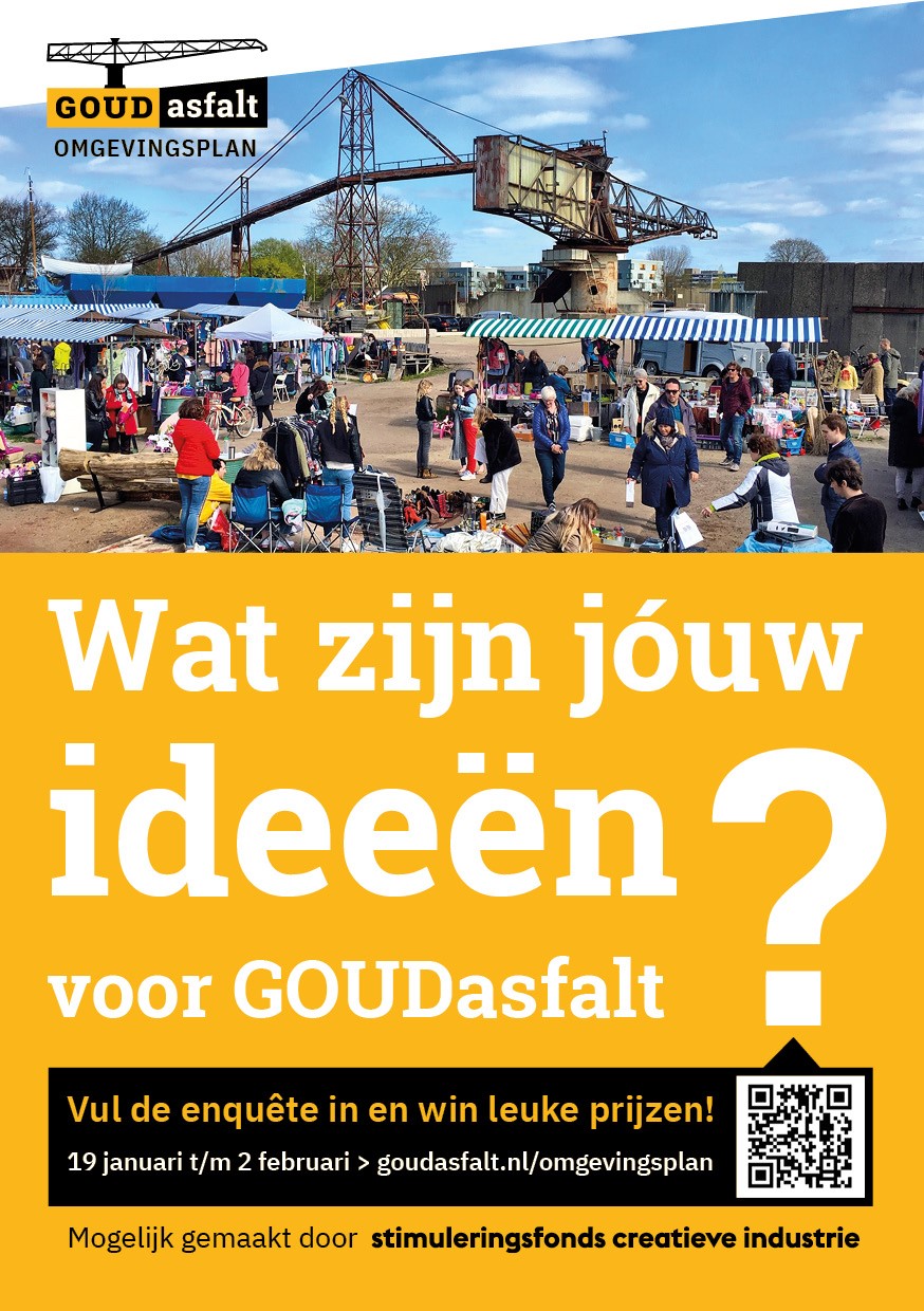 Poster Wat Zijn Jouw Ideeen Voor GOUDasfalt 2