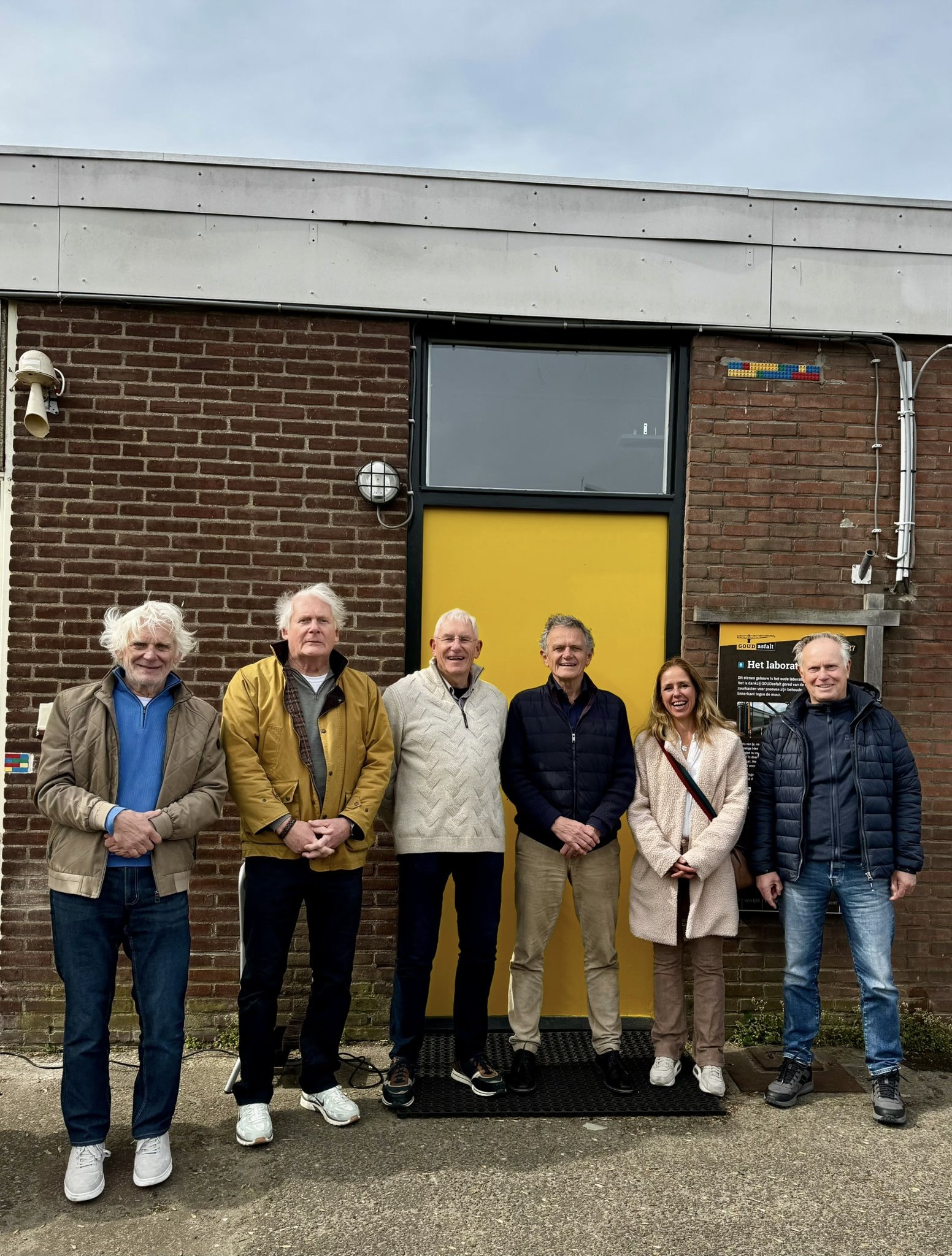 Bestuur GOUDasfalt groepsfoto